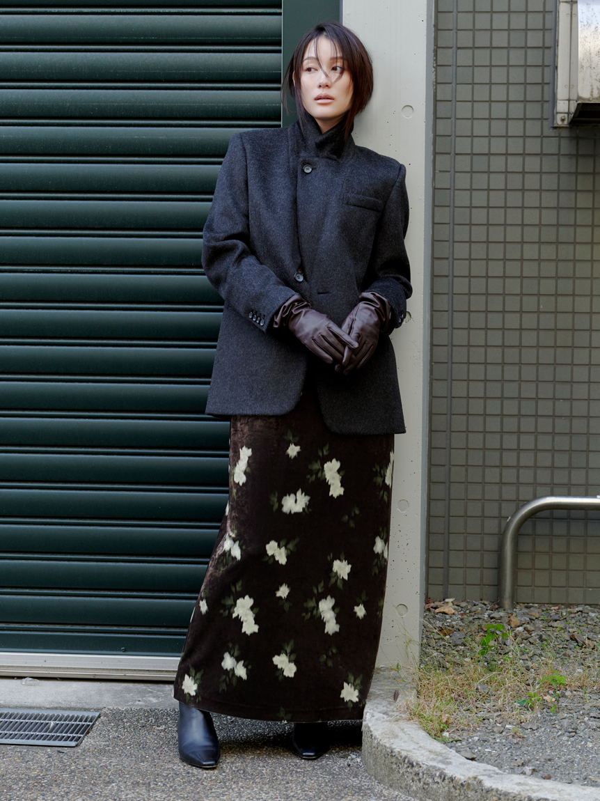 バックシャンベロアキャミワンピース(キャミワンピース)｜ワンピース