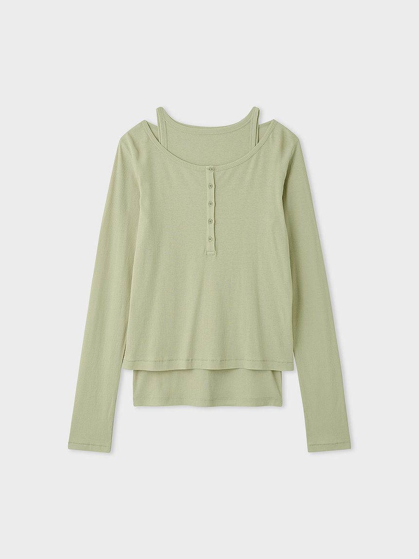 シアーレイヤードTOPS(カットソー)｜トップス｜MIESROHE