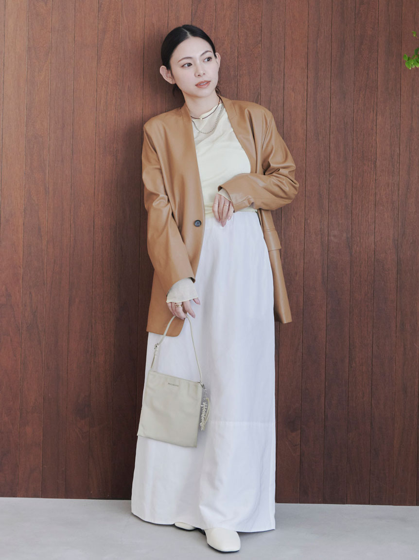 MIESROHE アシンメトリーギャザーＴＯＰＳ アシンメトリーギャザーTOPS(カットソー)｜トップス