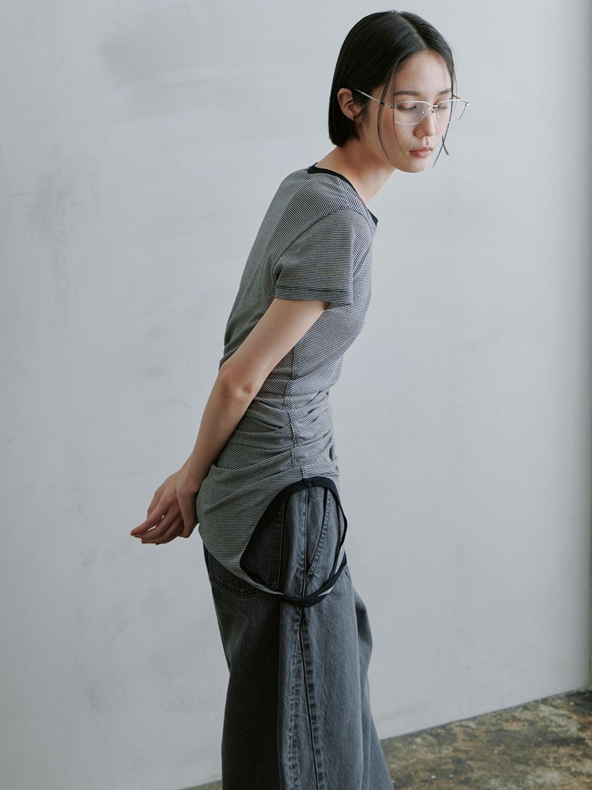 ツイストレイヤードT(Tシャツ)｜トップス｜MIESROHE（ミースロエ