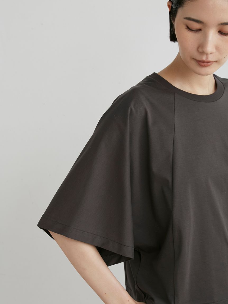 強撚ワイドカットTOPS(カットソー)｜トップス｜MIESROHE