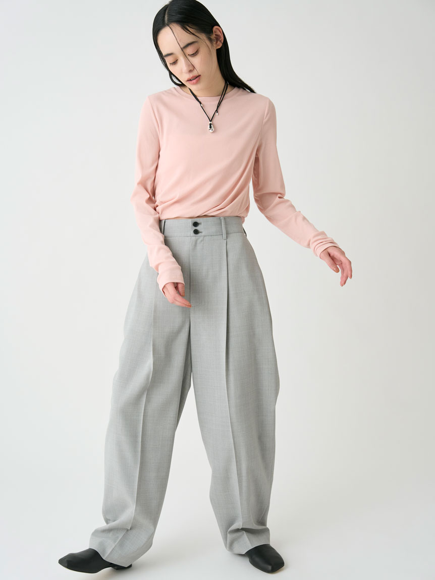 ツイスト長袖トップス(カットソー)｜トップス｜MIESROHE