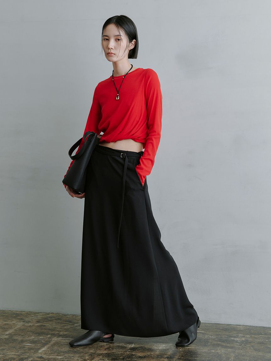 【関税込み】Coperni ブラック ツイスト 長袖トップス all – Tagged 