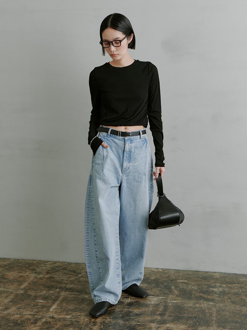 ツイスト長袖トップス(カットソー)｜トップス｜MIESROHE