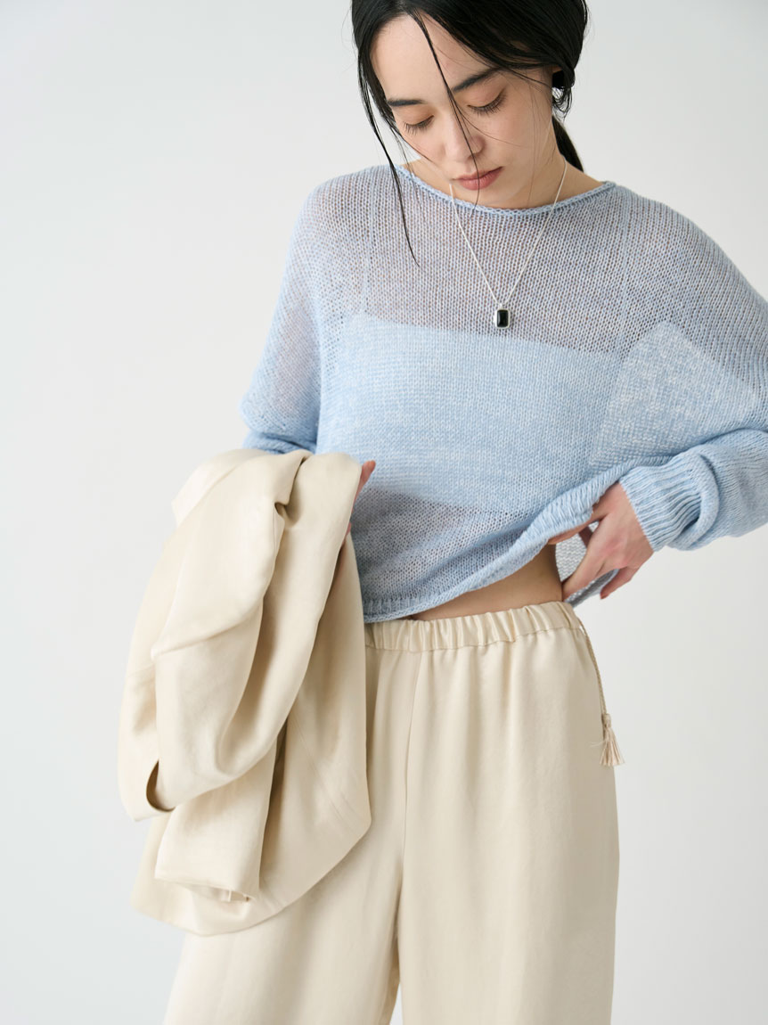 サテンベアトップ(キャミソール)｜トップス｜MIESROHE（ミースロエ