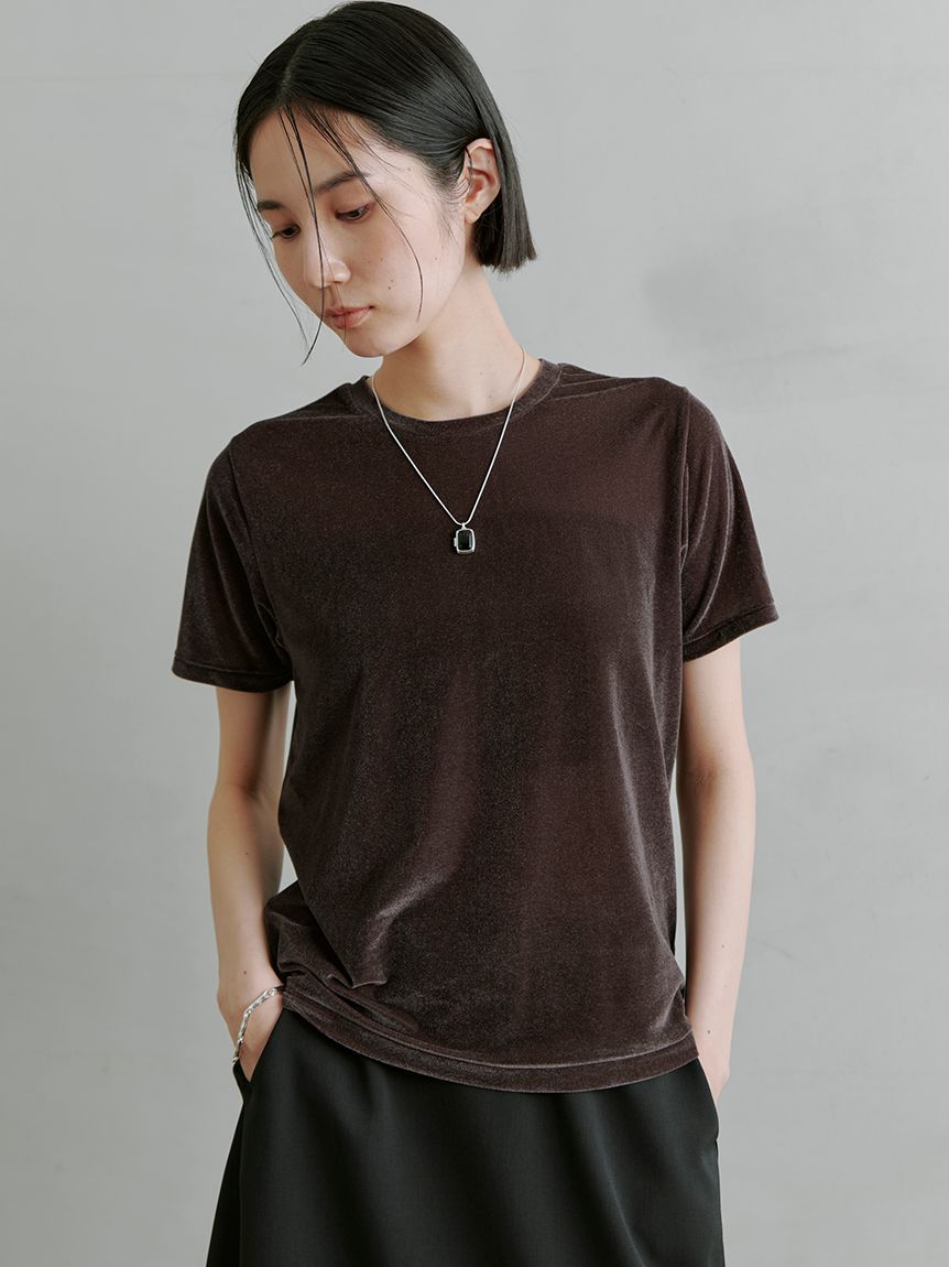 シアーベロアコンパクトT(Tシャツ)｜トップス｜MIESROHE
