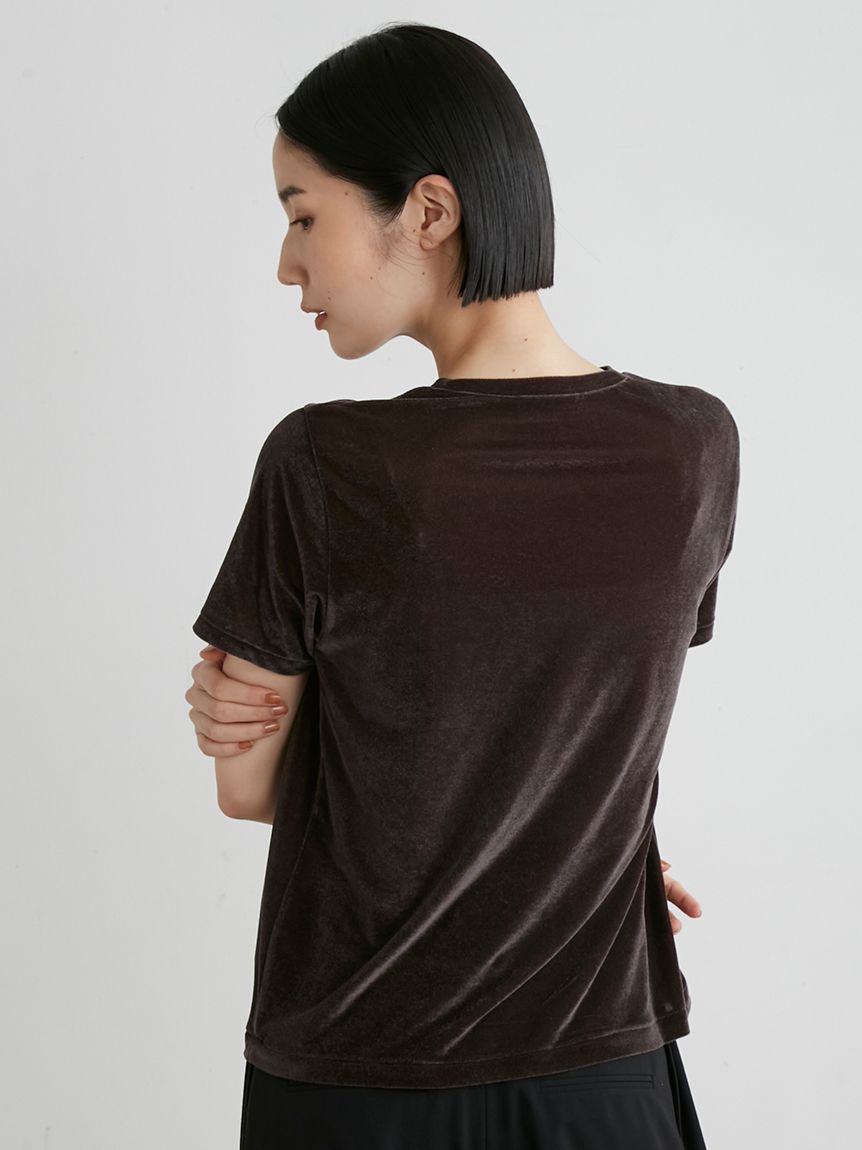 値引き! タグ付き MIESROHE シアーベロアコンパクトT シアーベロアコンパクトT（カットソー/Tシャツ）｜MIESROHE