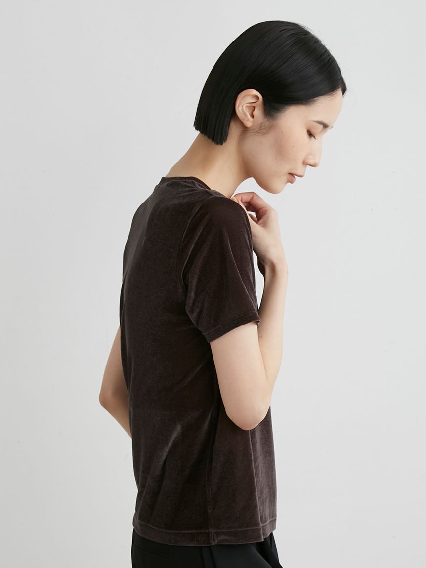 シアーベロアコンパクトT(Tシャツ)｜トップス｜MIESROHE（ミースロエ