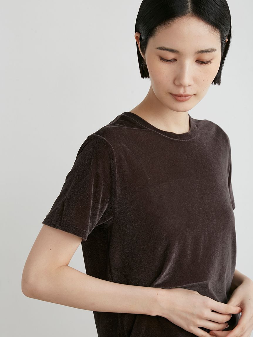 シアーベロアコンパクトT(Tシャツ)｜トップス｜MIESROHE
