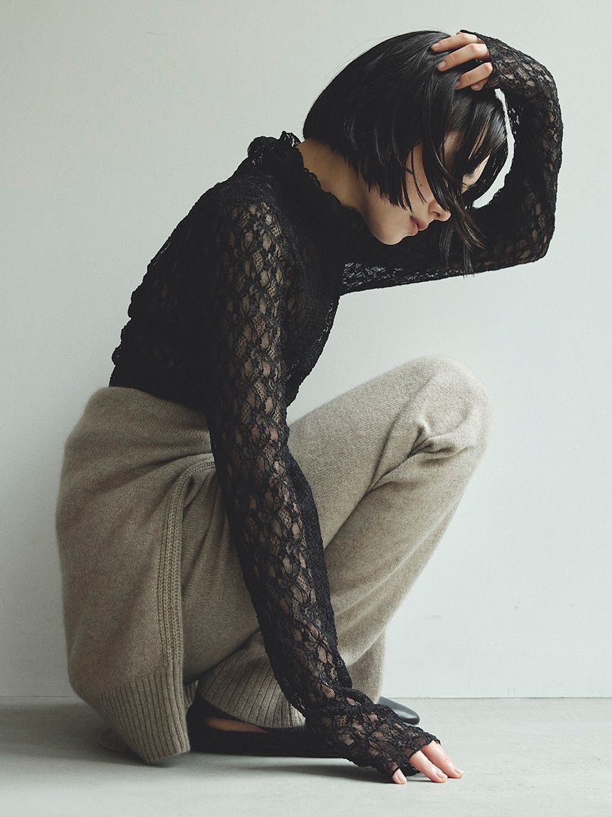 カットレースタートルTOPS(カットソー)｜トップス｜MIESROHE