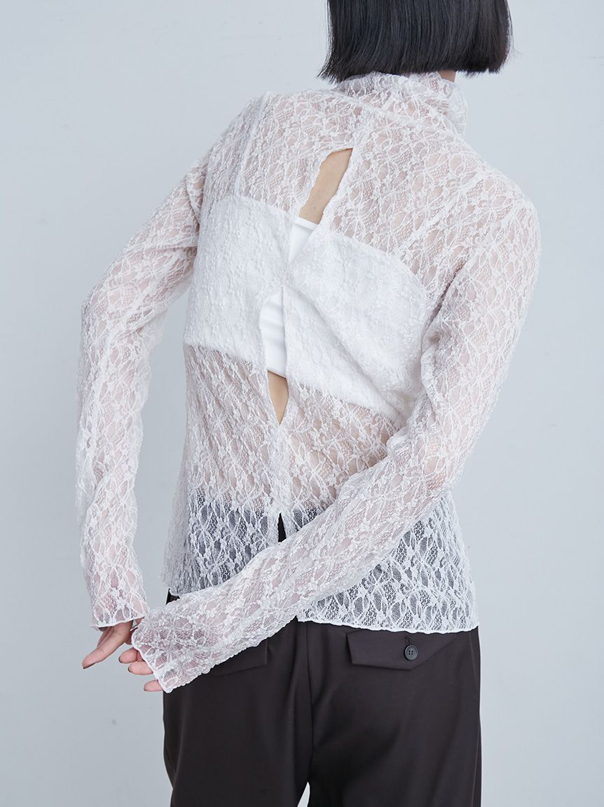 カットレースタートルTOPS(カットソー)｜トップス｜MIESROHE