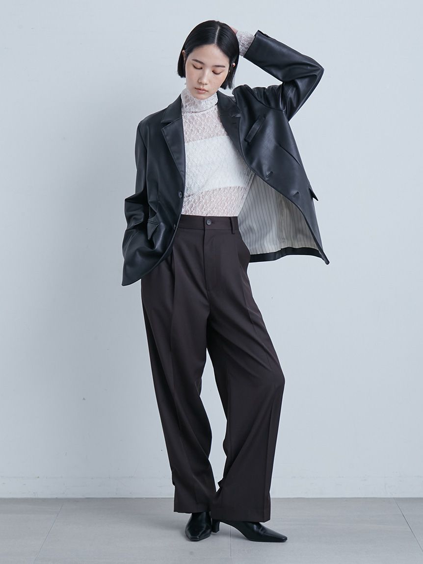 カットレースタートルTOPS(カットソー)｜トップス｜MIESROHE