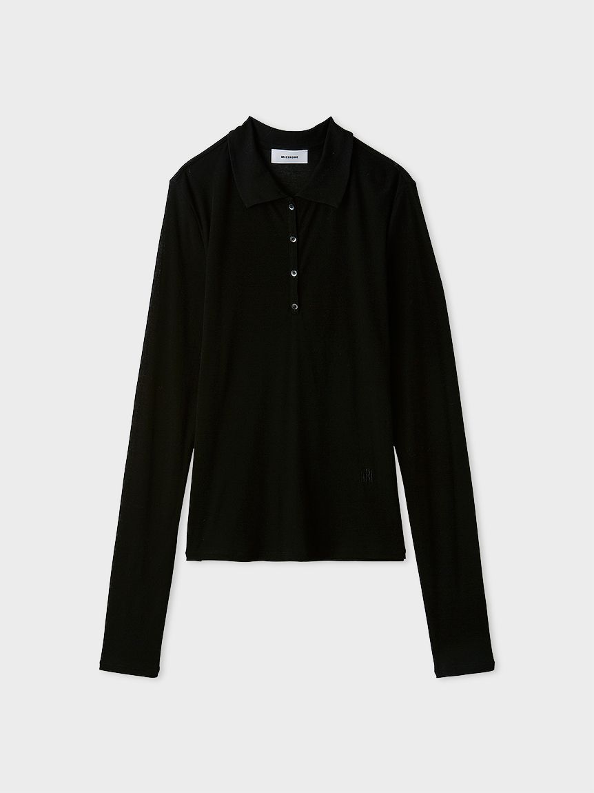 トップス mihee Mame Kurogouchi(マメクロゴウチ) 2024AW クロップドトップス