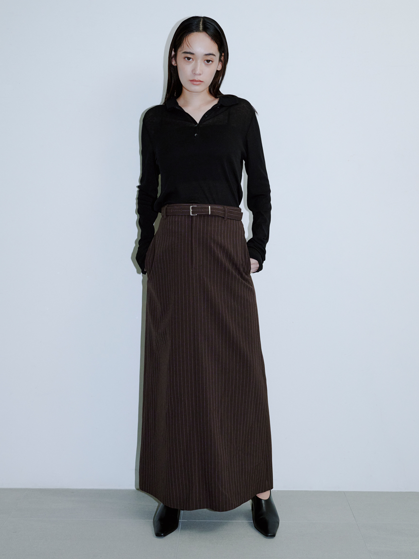 シアーフライスポロカットトップス(カットソー)｜トップス｜MIESROHE