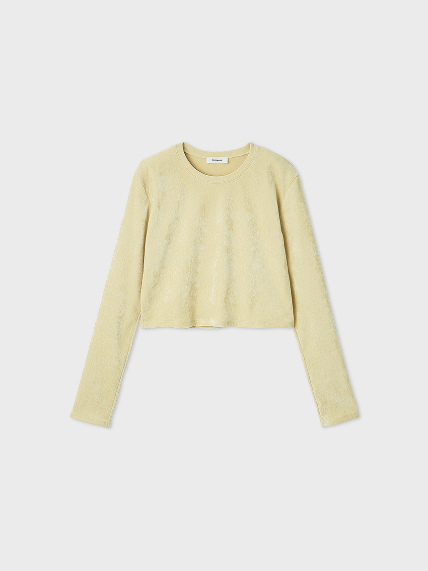 短丈モールUネックプルオーバー(プルオーバー)｜トップス｜MIESROHE