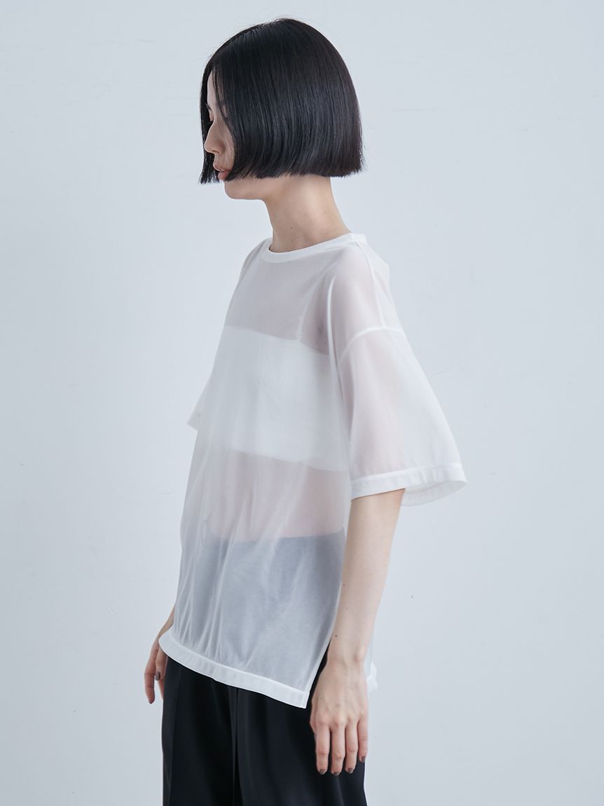 MIESROHE☆新品 シアーレイアードTOPS MIESROHE｜シアーレイヤードTOPS | Rakuten Fashion(楽天