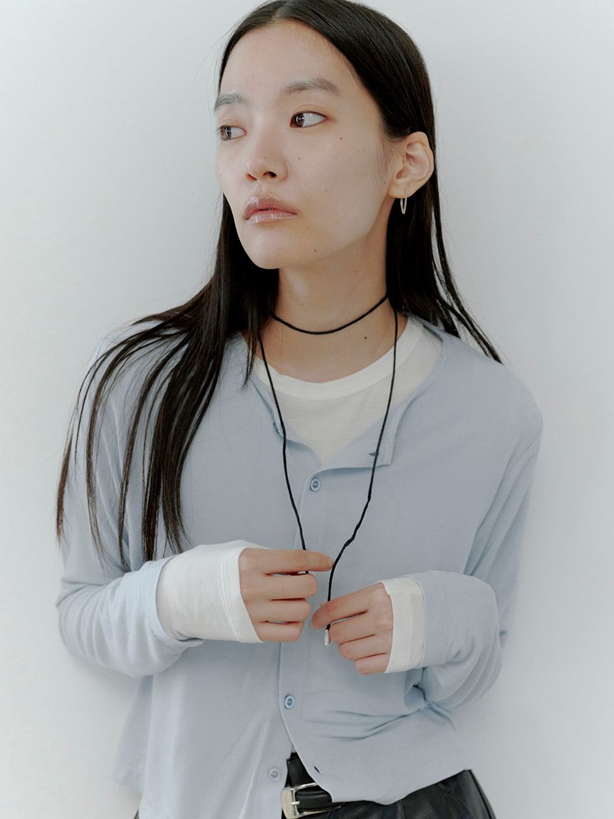 MIESROHE COORDINATE PACK 】カーディガン×ロングスリーブTシャツ