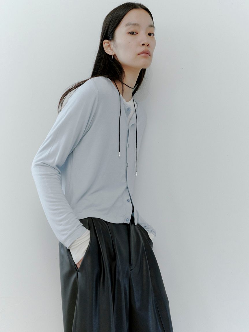 MIESROHE COORDINATE PACK 】カーディガン×ロングスリーブTシャツ