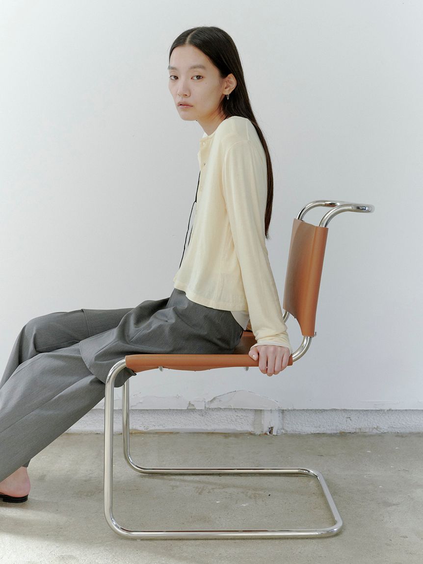 MIESROHE COORDINATE PACK 】カーディガン×ロングスリーブTシャツ