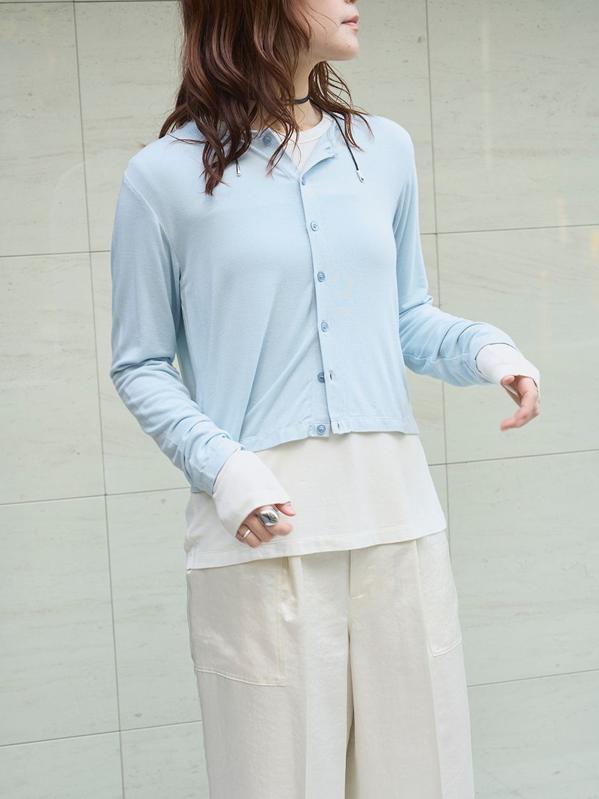 MIESROHE COORDINATE PACK 】カーディガン×ロングスリーブTシャツ