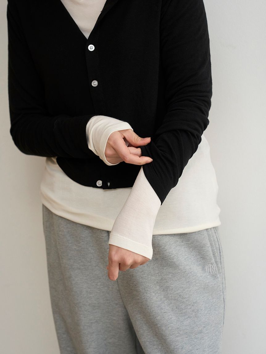 MIESROHE COORDINATE PACK 】カーディガン×ロングスリーブTシャツ