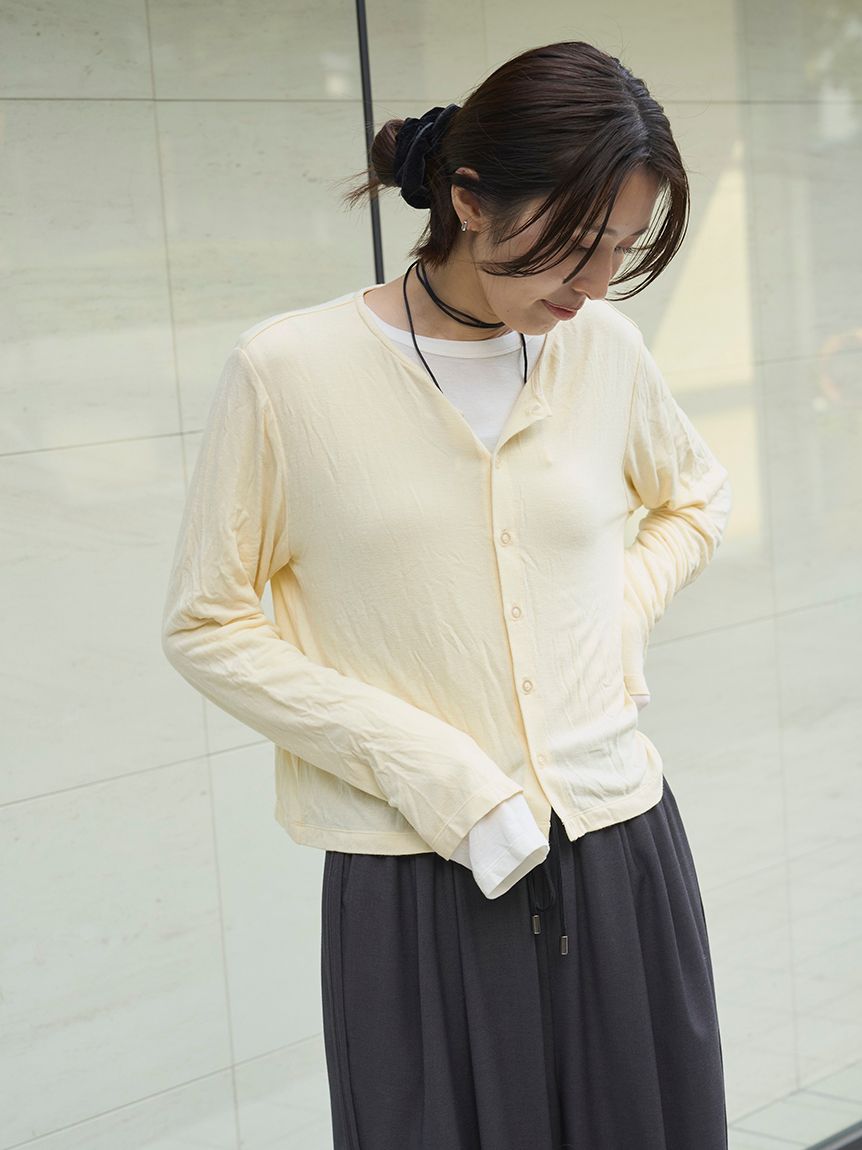 MIESROHE COORDINATE PACK 】カーディガン×ロングスリーブTシャツ