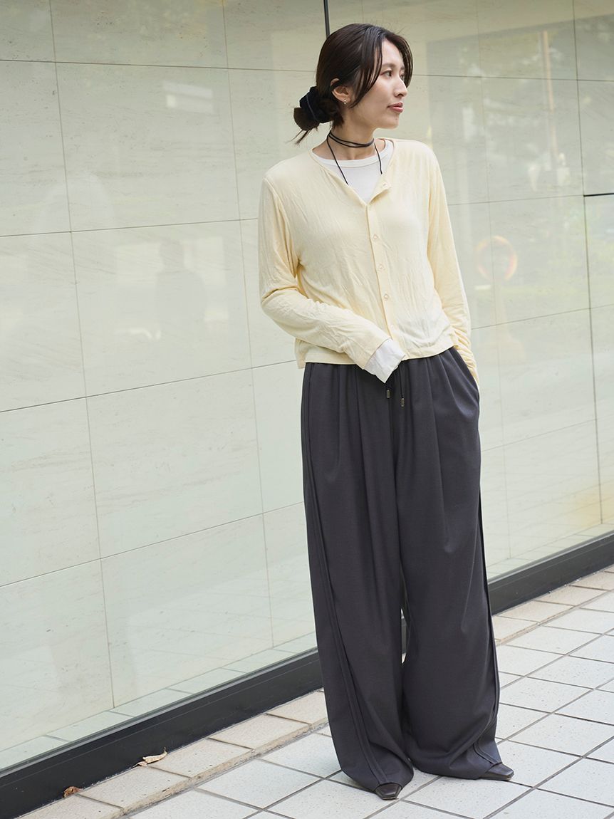 MIESROHE COORDINATE PACK 】カーディガン×ロングスリーブTシャツ