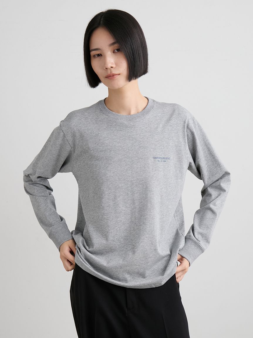 グラフィックロングスリーブT(Tシャツ)｜トップス｜MIESROHE