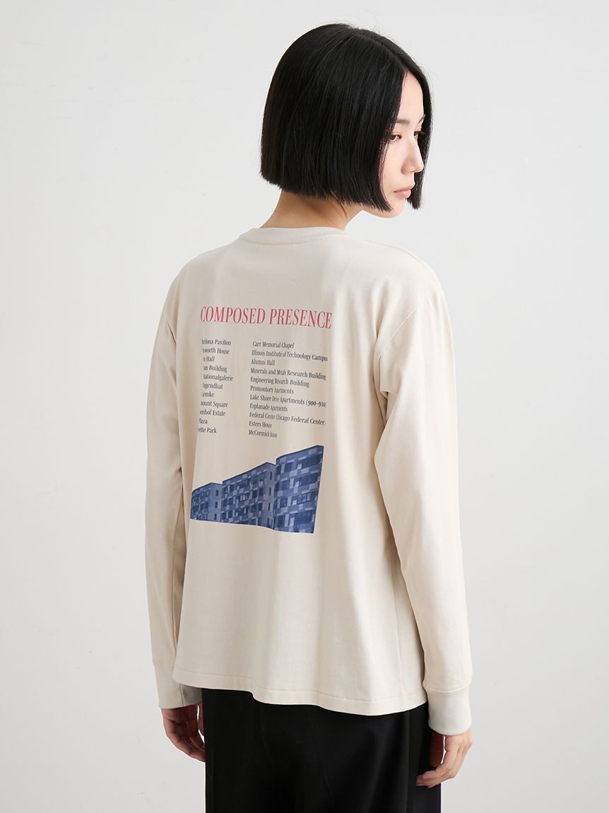 グラフィックロングスリーブT(Tシャツ)｜トップス｜MIESROHE