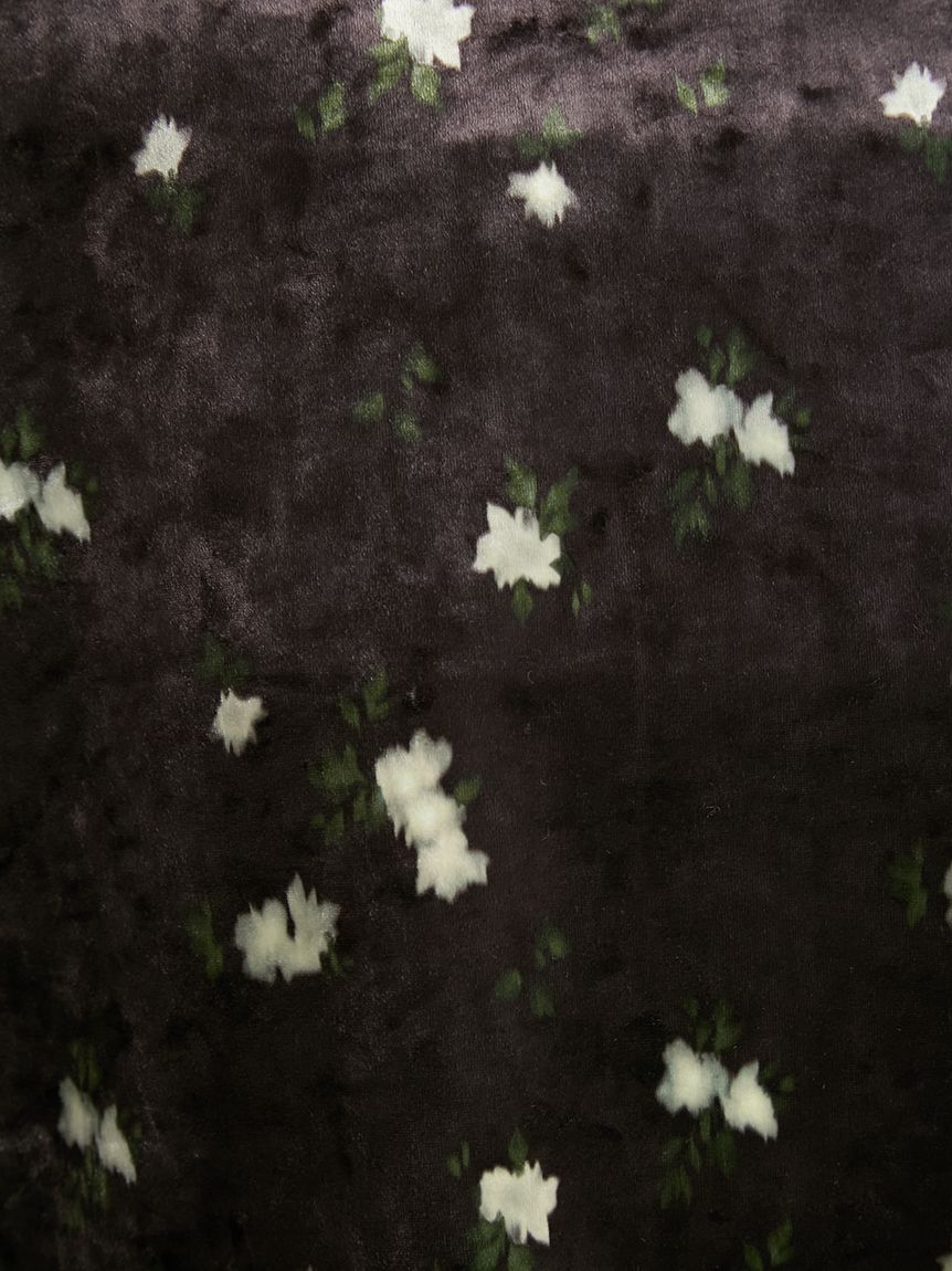 MEER. ベロアトップス 未使用品 ブラック ドットベロアトップス – WEGO