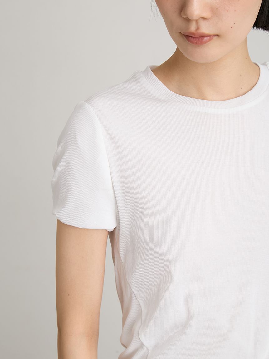 ツイストテレコTシャツ(Tシャツ)｜トップス｜MIESROHE（ミースロエ