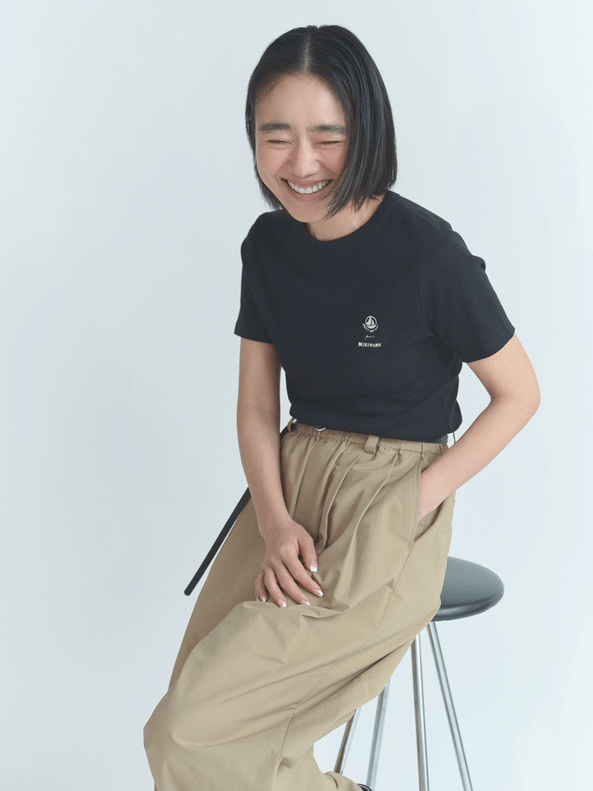 プチバトー×MIESROHE Tシャツ(Tシャツ)｜トップス｜MIESROHE
