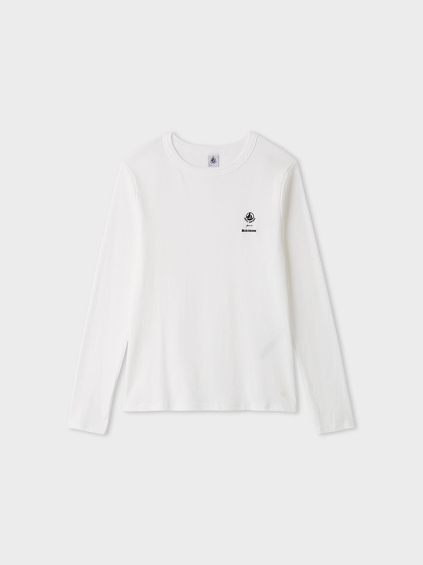 洗える】プチバトー×MIESROHE ロンT(カットソー)｜トップス｜MIESROHE