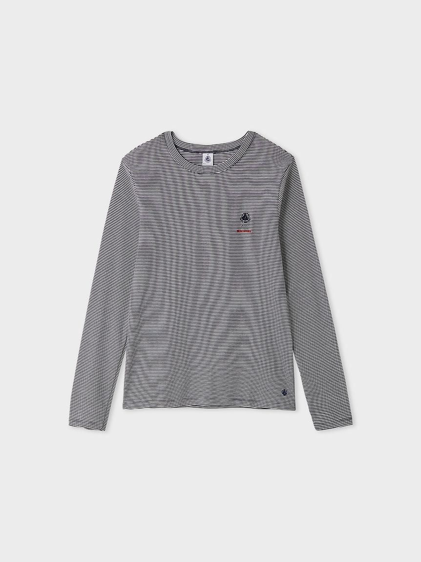 洗える】プチバトー×MIESROHE ロンT(カットソー)｜トップス｜MIESROHE