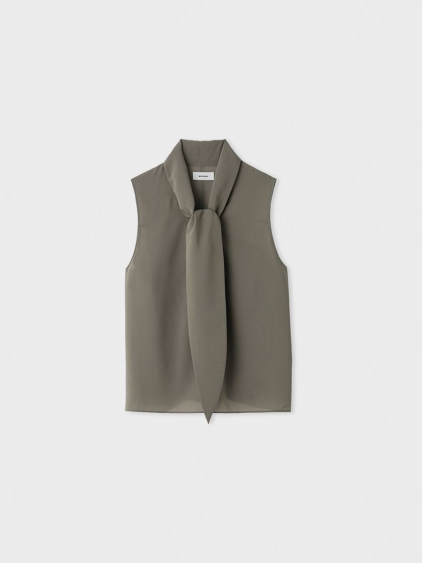 シアーボウタイノースリーブBL(ブラウス)｜トップス｜MIESROHE  