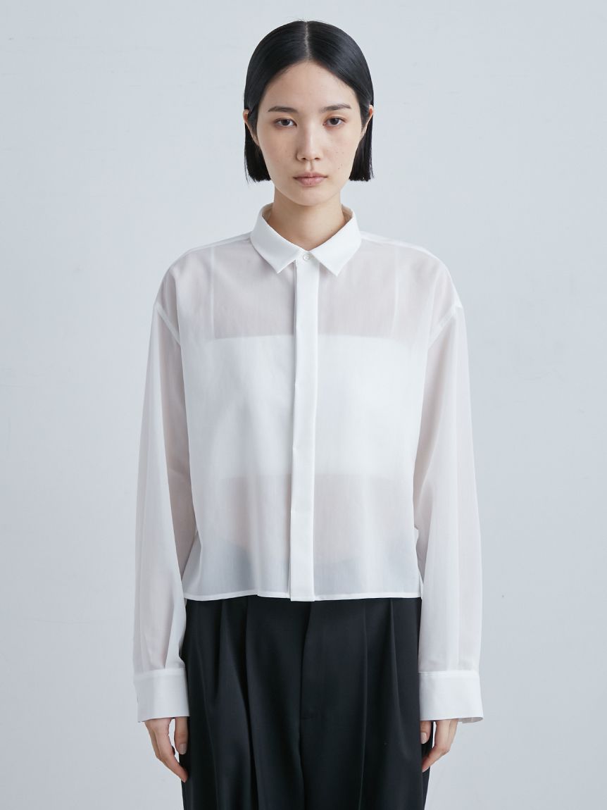 MIESROHE，ミースロエ　シアー長袖トップス シアーレイヤードTOPS(カットソー)｜トップス｜MIESROHE