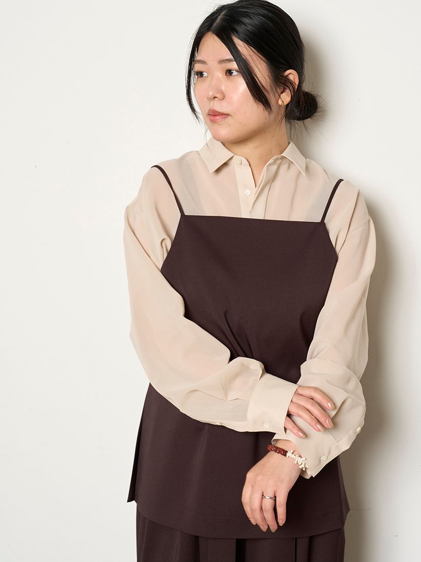 新品タグ付き⭐︎/miesrohe/シアークロップドＳＨ シアークロップドSH(シャツ)｜トップス｜MIESROHE（ミースロエ