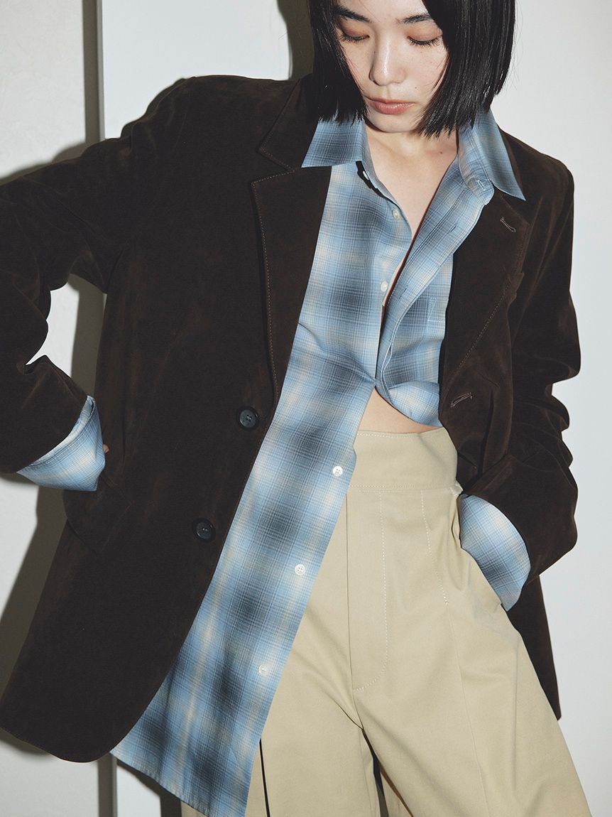 MIESROHE ミースロエ BASICダブルカフスSH BASICダブルカフスSH（シャツ/ブラウス）｜MIESROHE（ミースロエ