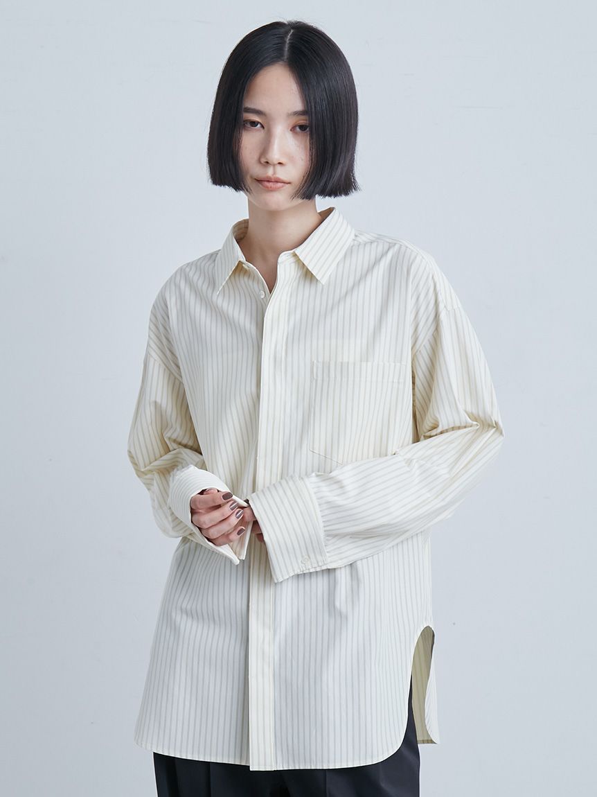 MIESROHE（ミースロエ）BASICダブルカフスSH BASICダブルカフスSH(シャツ)｜トップス｜MIESROHE（ミースロエ）公式