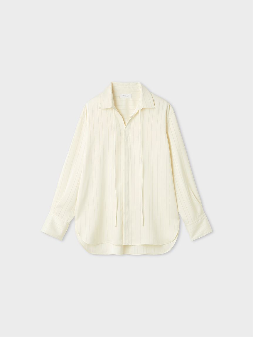 アシンメトリーツイストシャツ(シャツ)｜トップス｜MIESROHE