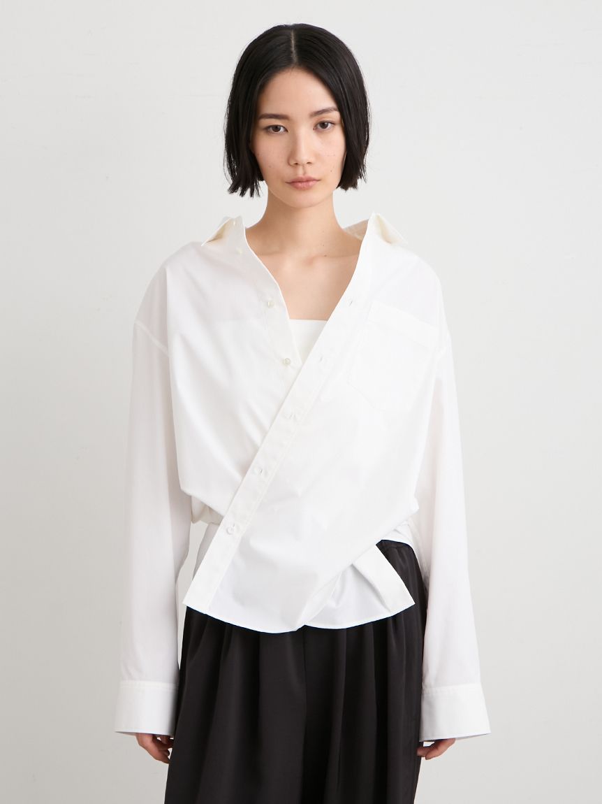洗える】ベーシック2WAYシャツ(シャツ)｜トップス｜MIESROHE