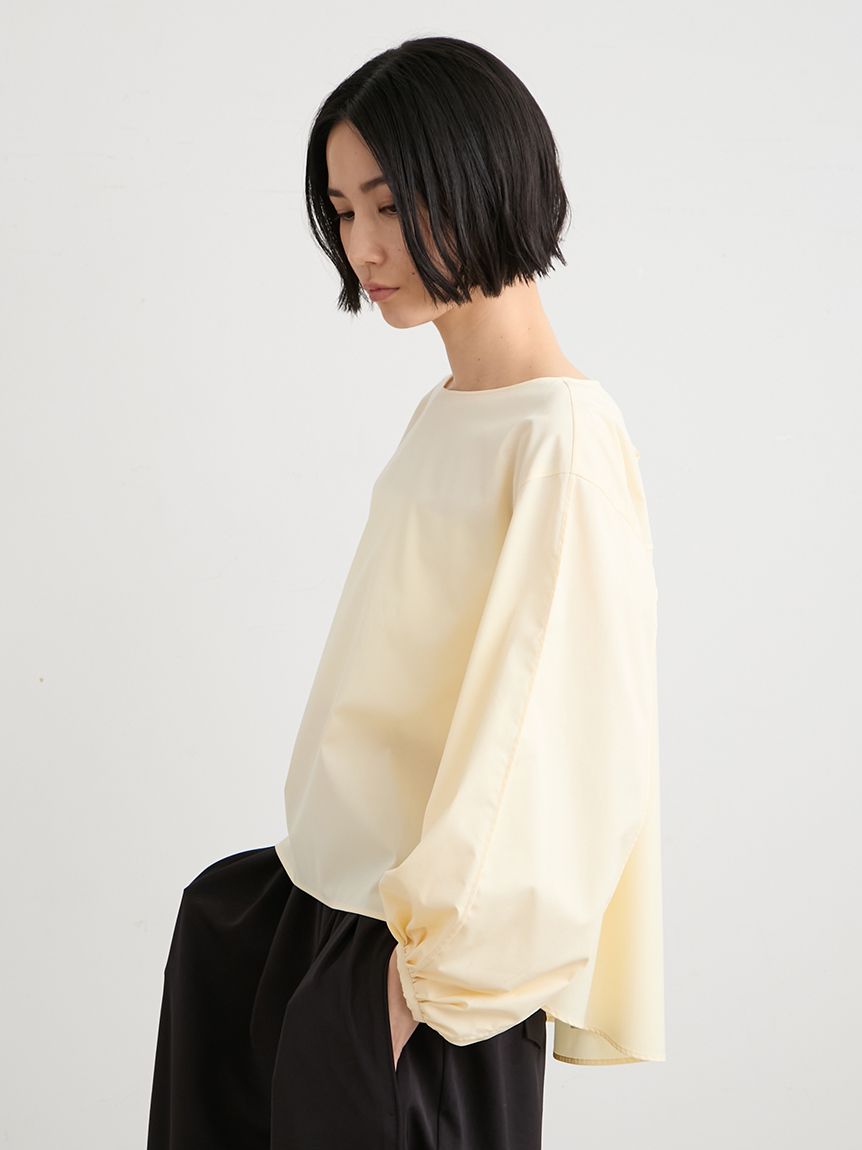 洗える】UVカットボリュームスリーブブラウス(ブラウス)｜トップス