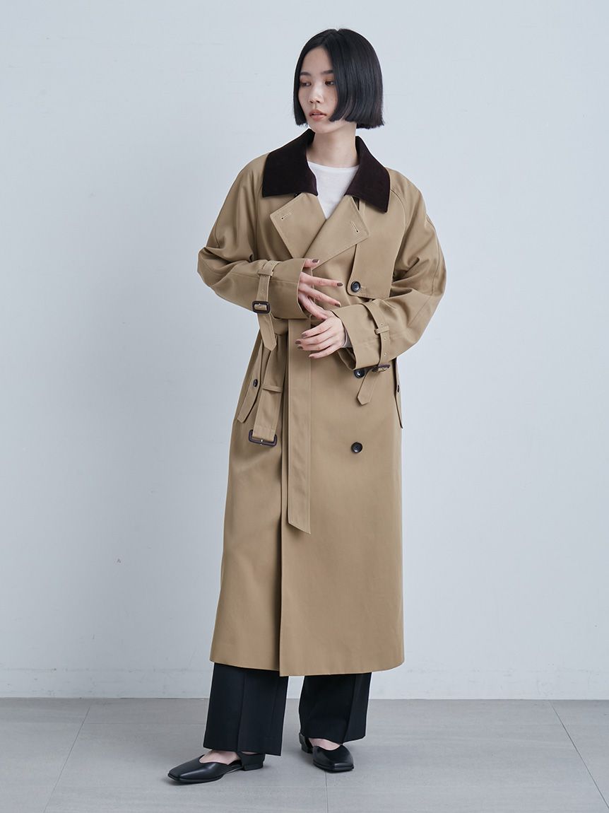 MIESROHEミースロエ トレンチコート 撥水ECOトレンチCT(トレンチコート)｜アウター｜MIESROHE