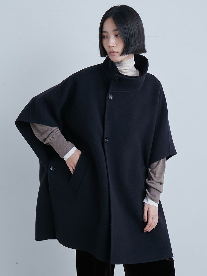 接結フードポンチョCT(アウター)｜アウター｜MIESROHE（ミースロエ