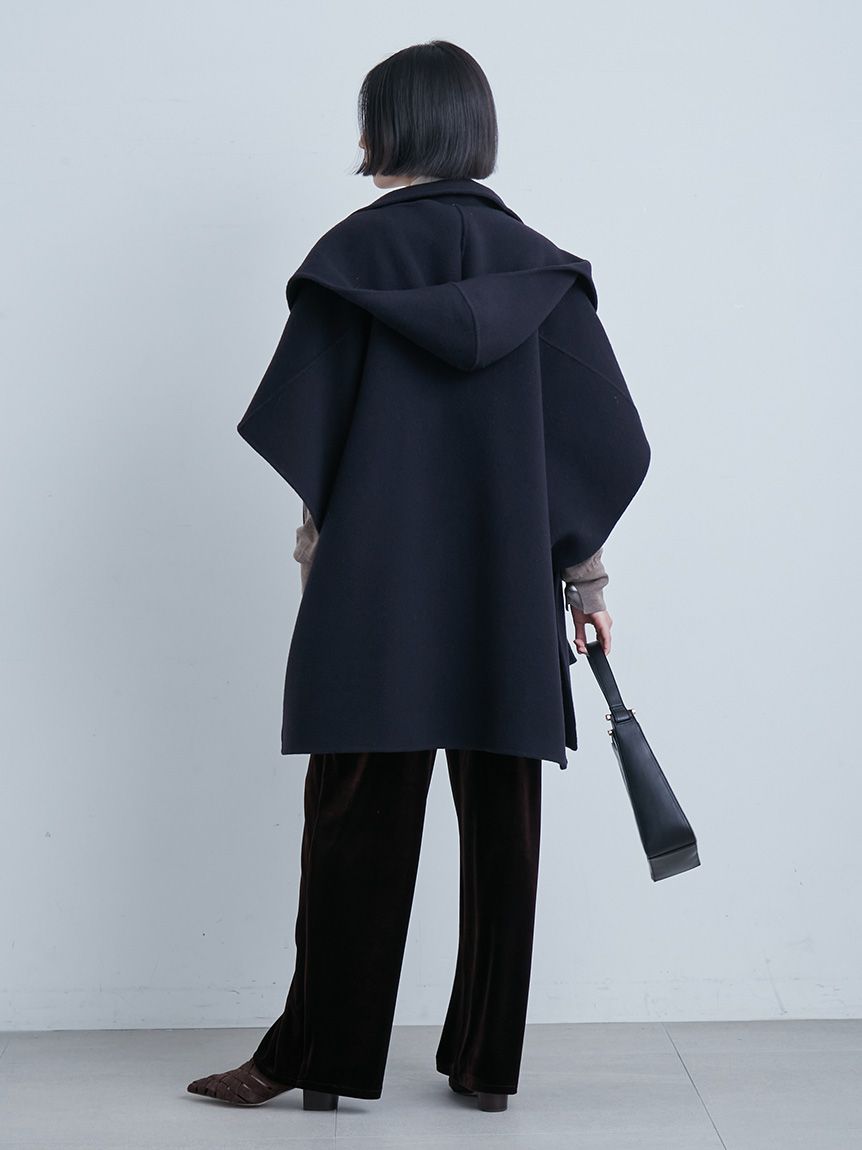 接結フードポンチョCT(アウター)｜アウター｜MIESROHE（ミースロエ