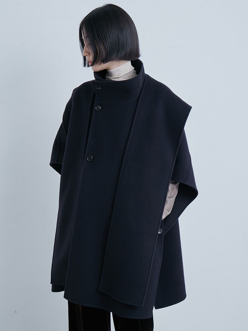 接結フードポンチョCT(アウター)｜アウター｜MIESROHE（ミースロエ
