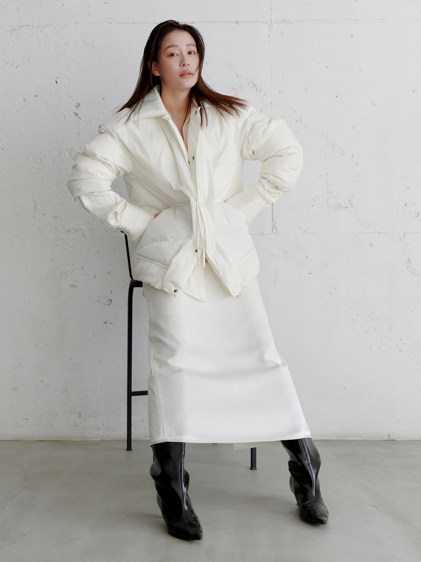 ステンカラーリサイクルダウン(ダウンジャケット/コート)｜アウター