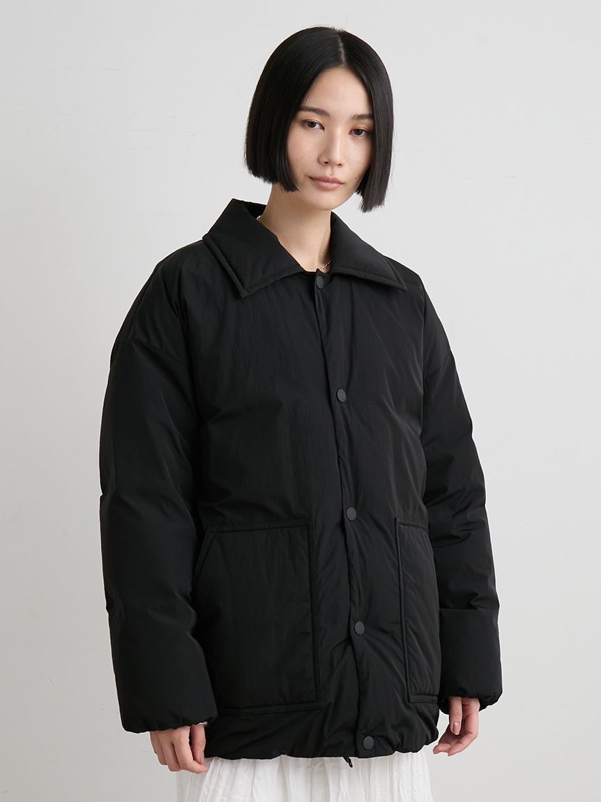 ステンカラーリサイクルダウン(ダウンジャケット/コート)｜アウター