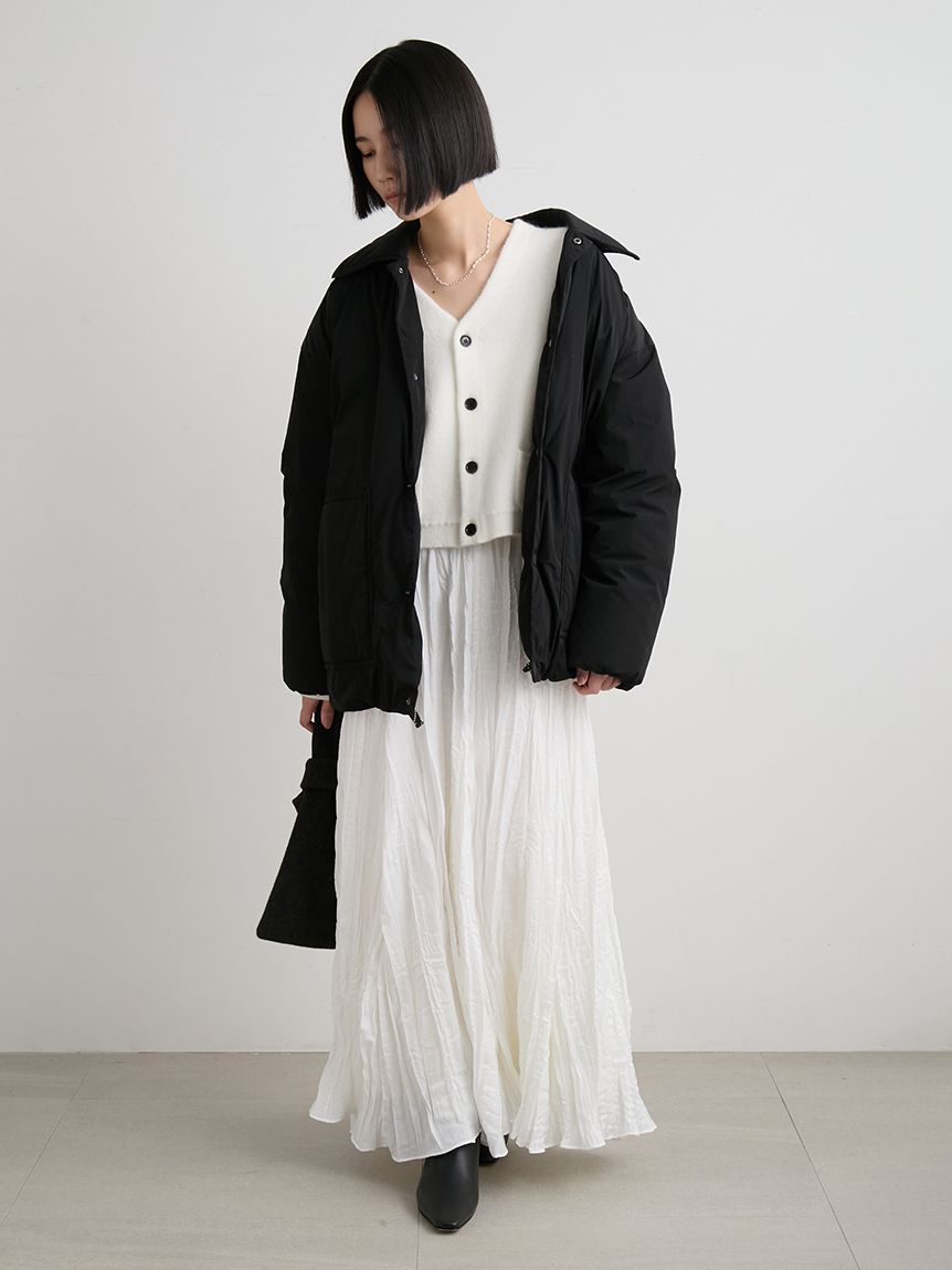 MIESROHE 新作　ステンカラーリサイクルダウン ステンカラーリサイクルダウン(ダウンジャケット/コート)｜アウター