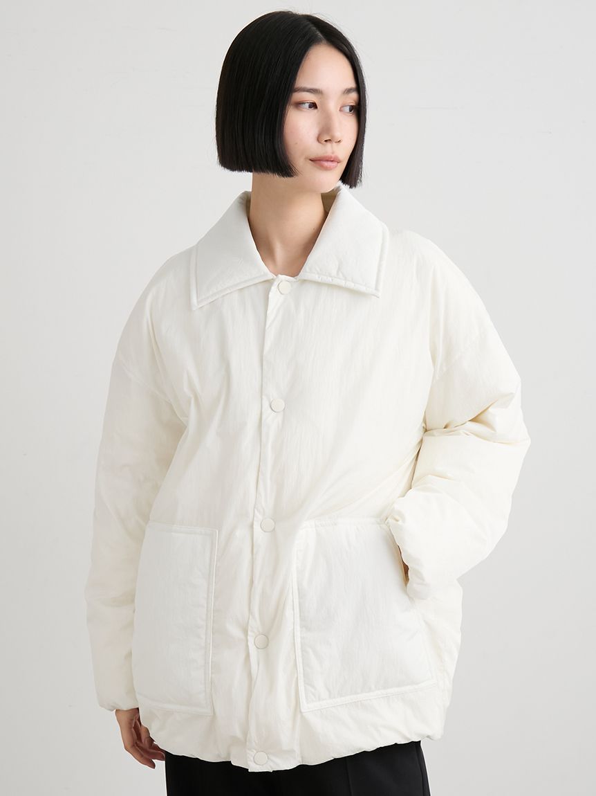 ステンカラーリサイクルダウン(ダウンジャケット/コート)｜アウター